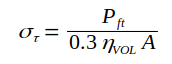 fibre tensile stress