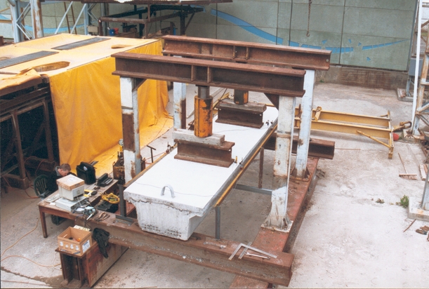 Beam test rig